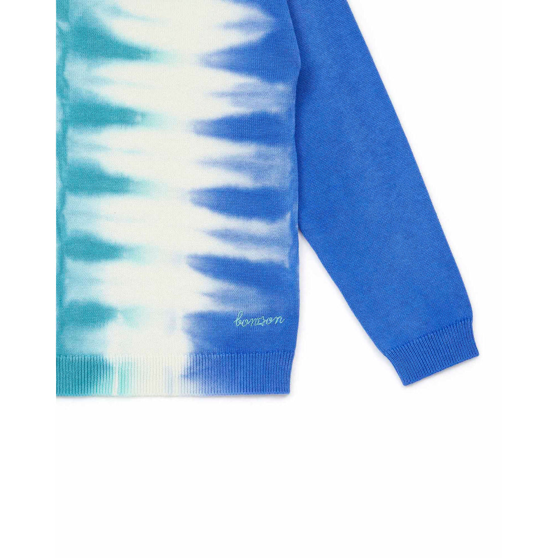 Bonton Air Blue Tie Dye Pullover