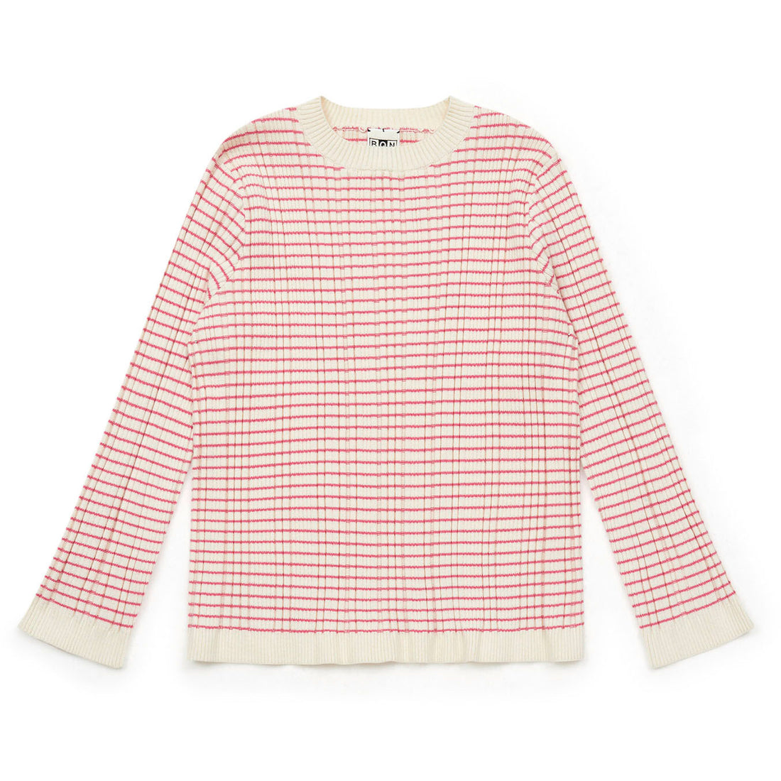 Bonton Cream Knit Girly Sweater