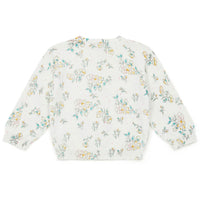 Bonton Odette Floral Baby Cardigan