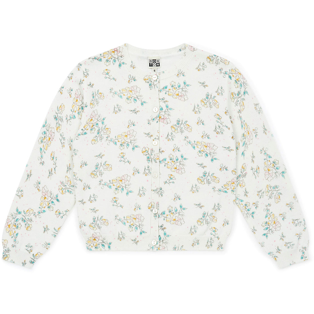 Bonton Odette Floral Cardigan