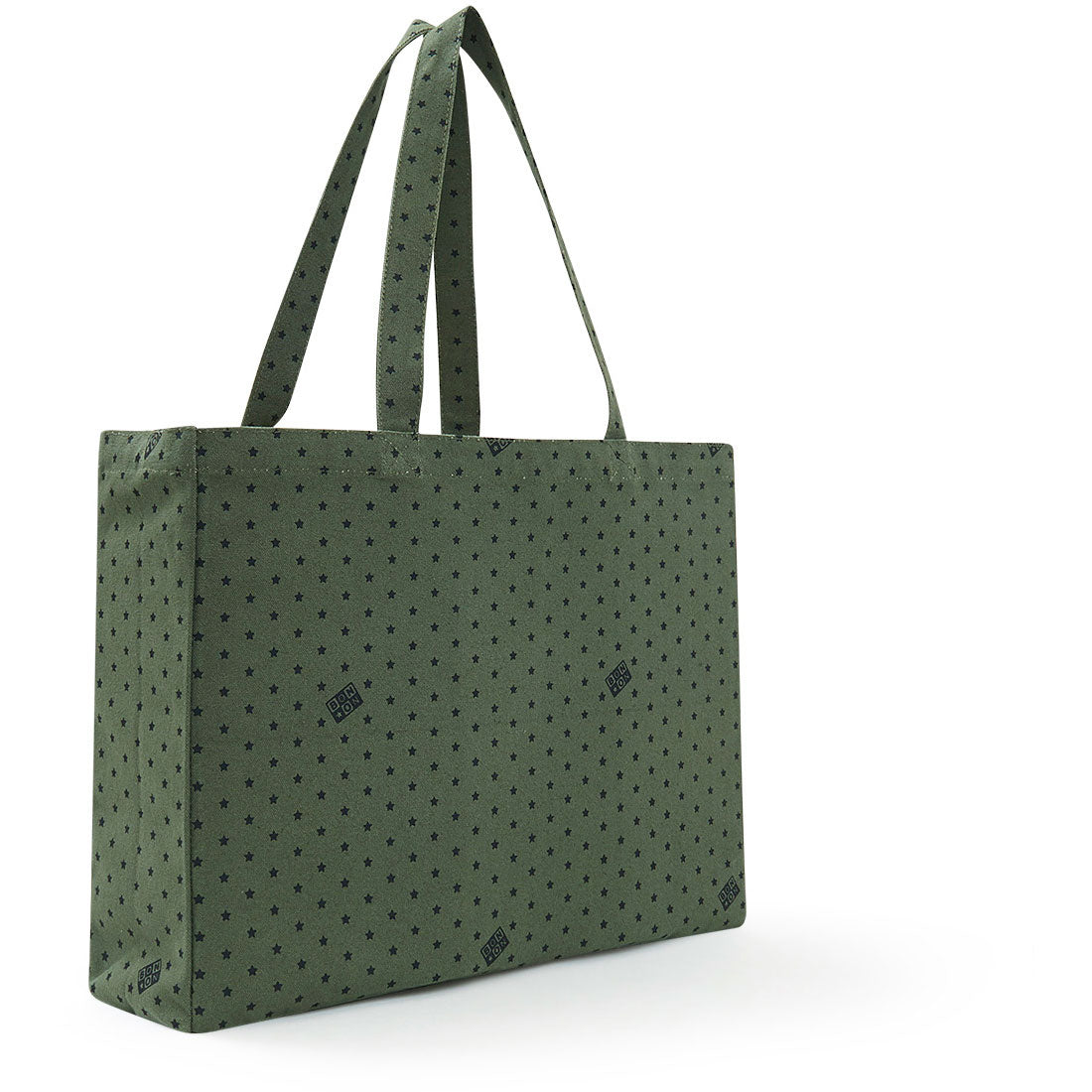 Bonton Green Pinstripe Mini Totoe