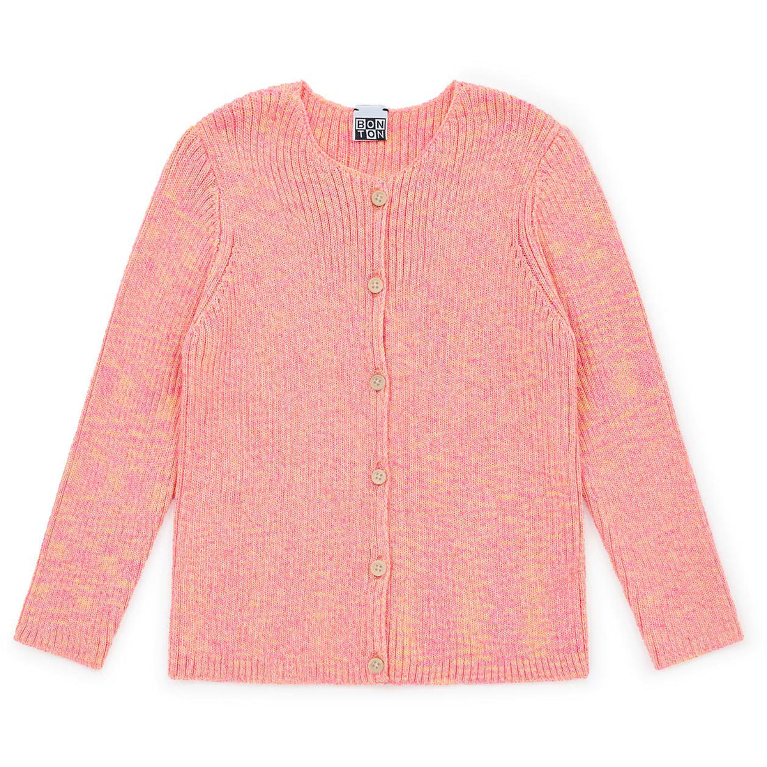 Bonton Rozelie Ribbed Cardigan