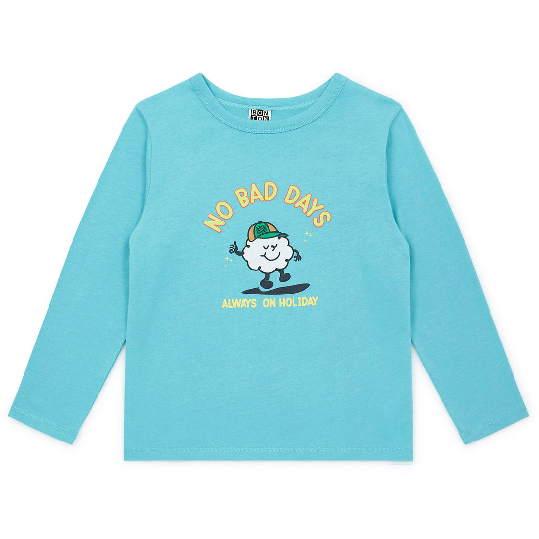 Bonton Wonderful Blue No Bad Day Tee
