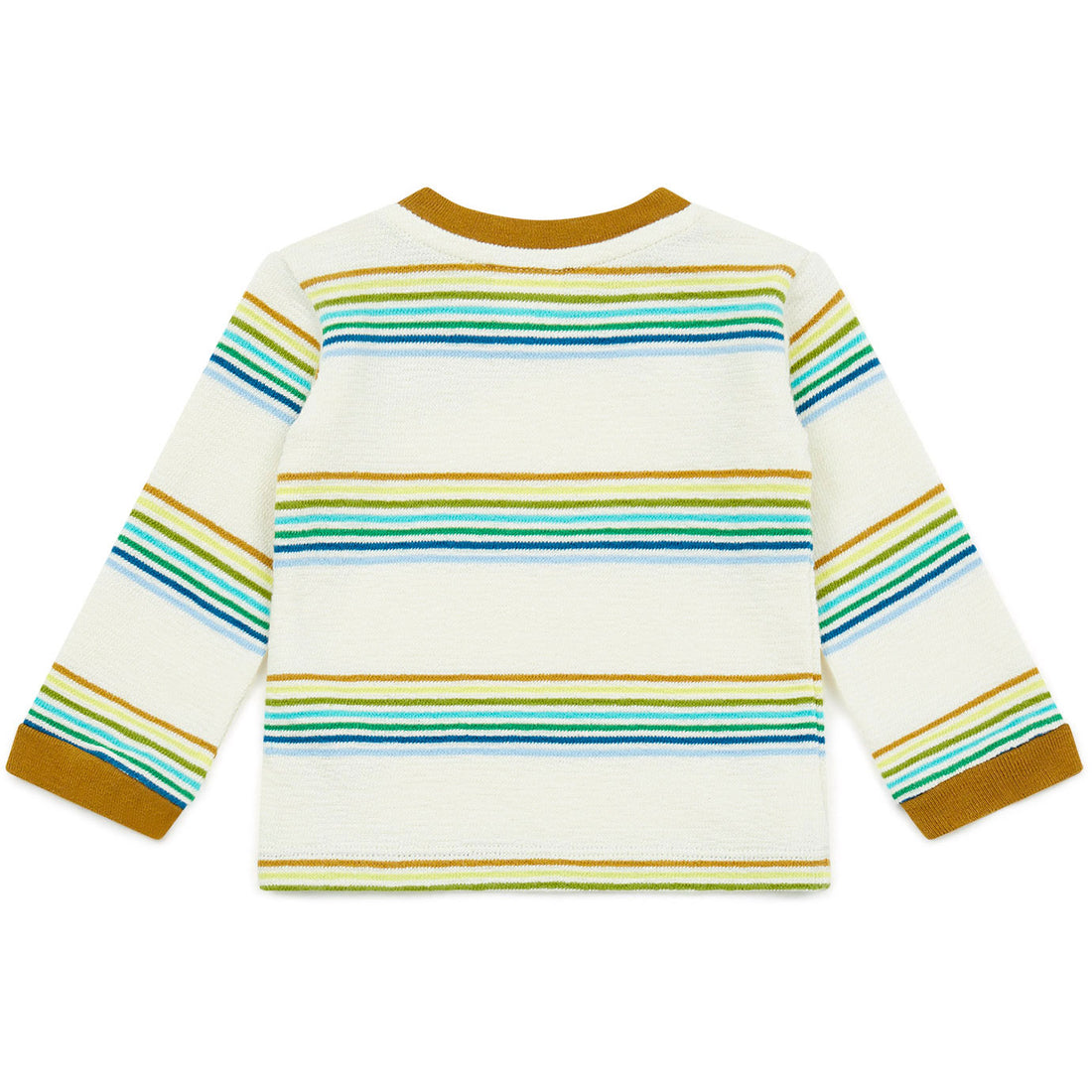 Bonton Rainbow Stripe Baby Boy Tee