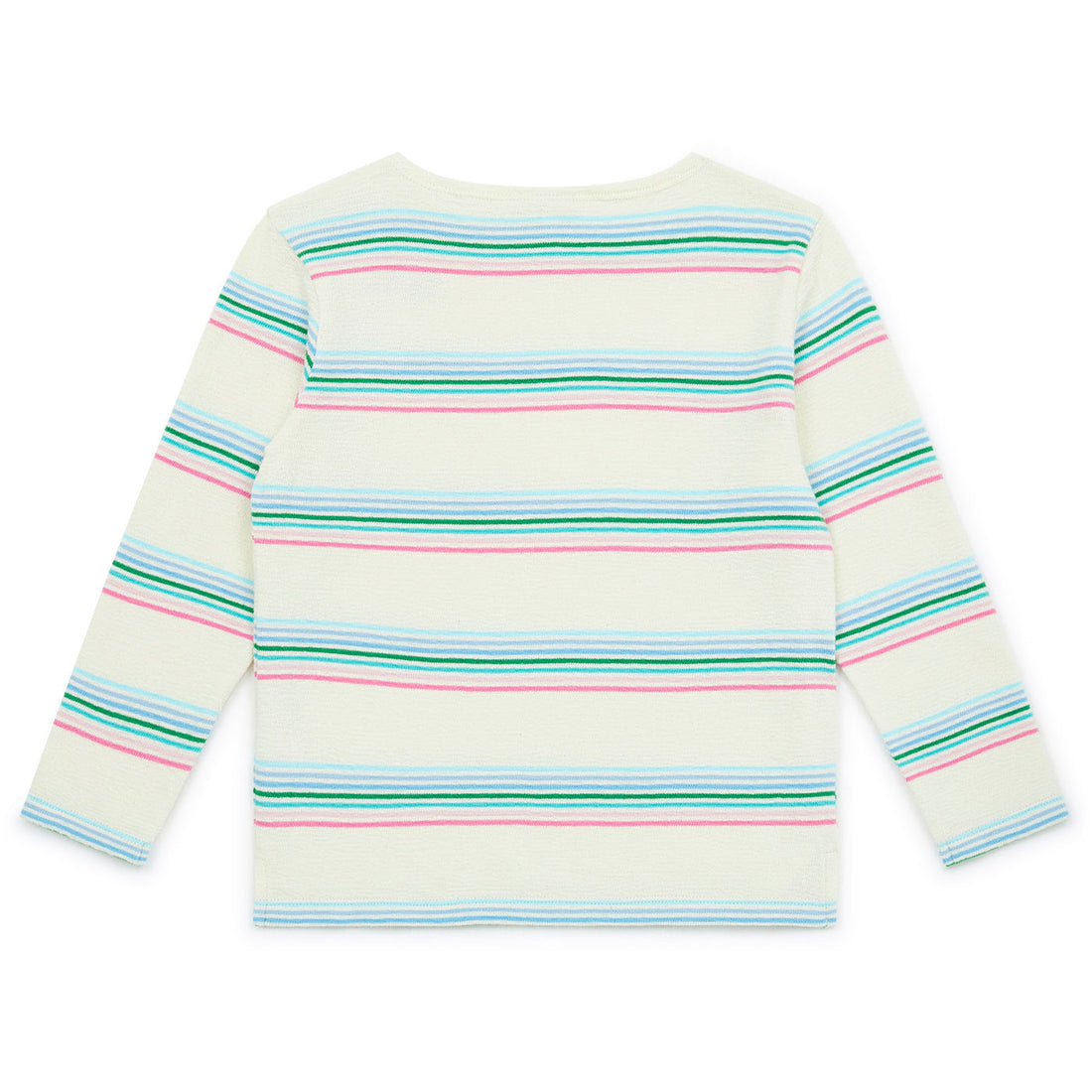 Bonton Rainbow Stripe Girl Tee
