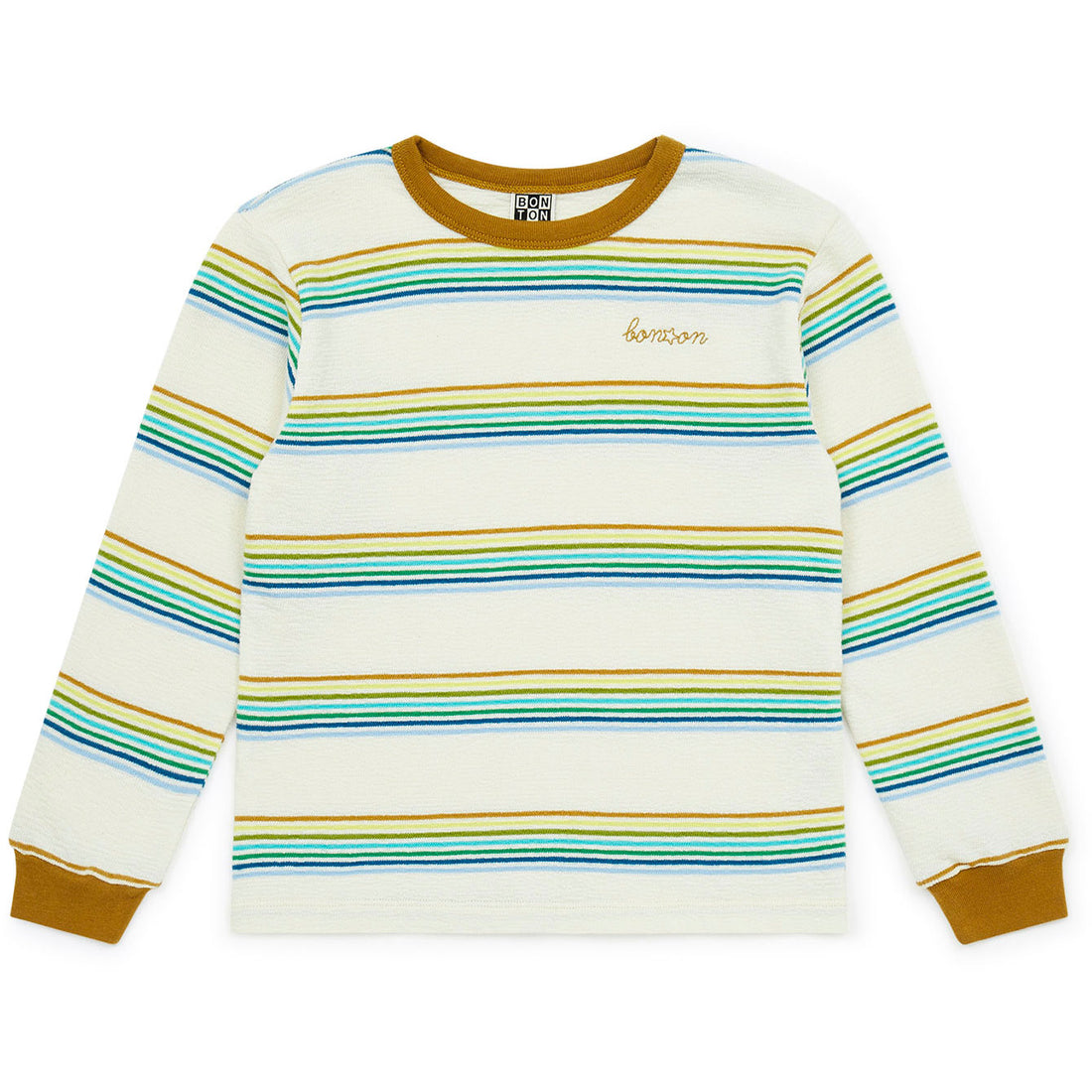 Bonton Rainbow Stripe Boy Tee