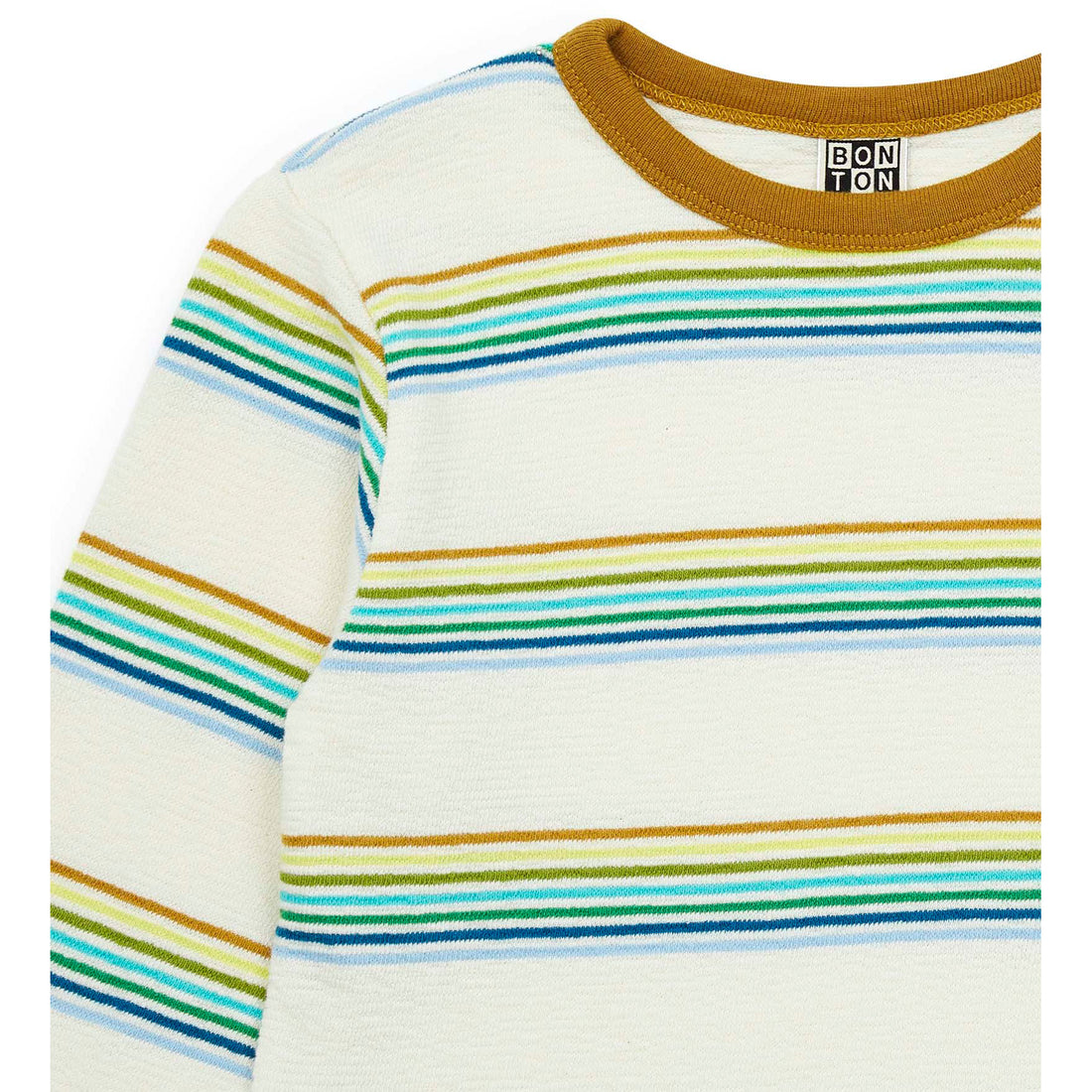 Bonton Rainbow Stripe Boy Tee