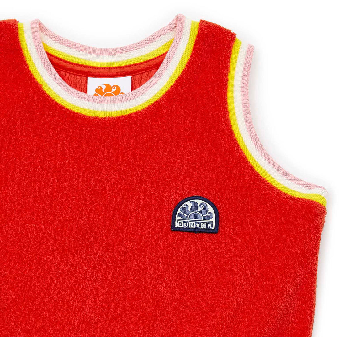 Bonton Red Terry Sundress