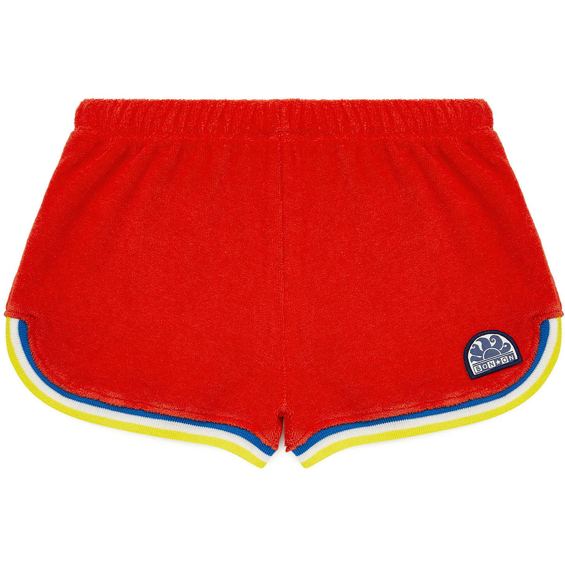 Bonton Red Terry Shorts