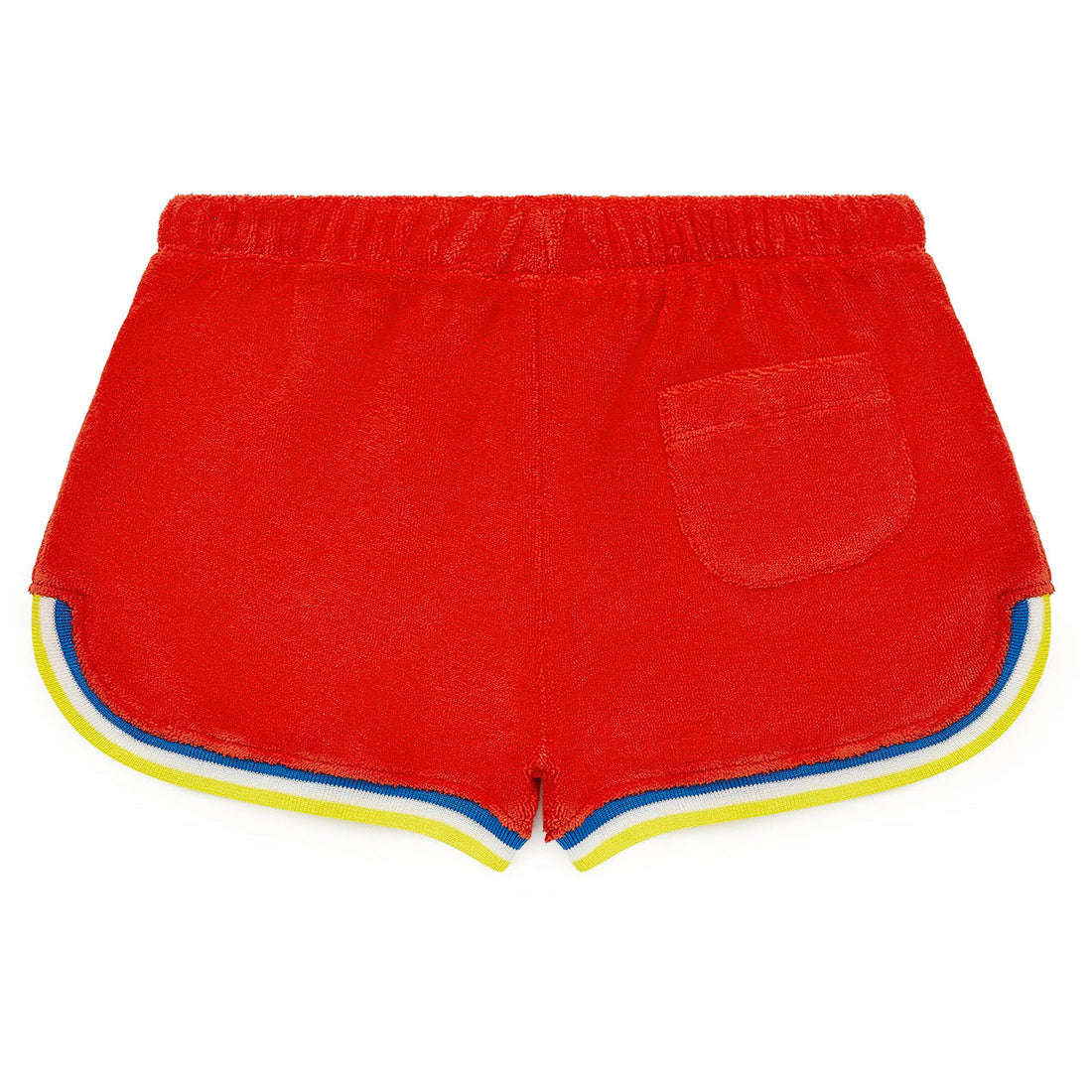 Bonton Red Terry Shorts