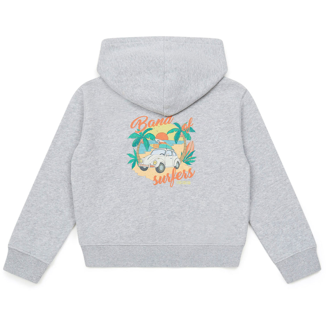Bonton Grey Surfer Zip-up