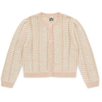 Bonton Shell Pink Tiffany Cardigan