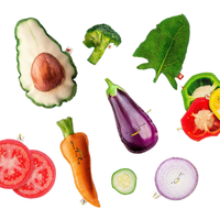 teeny tiny market Eat Your Veggies Set