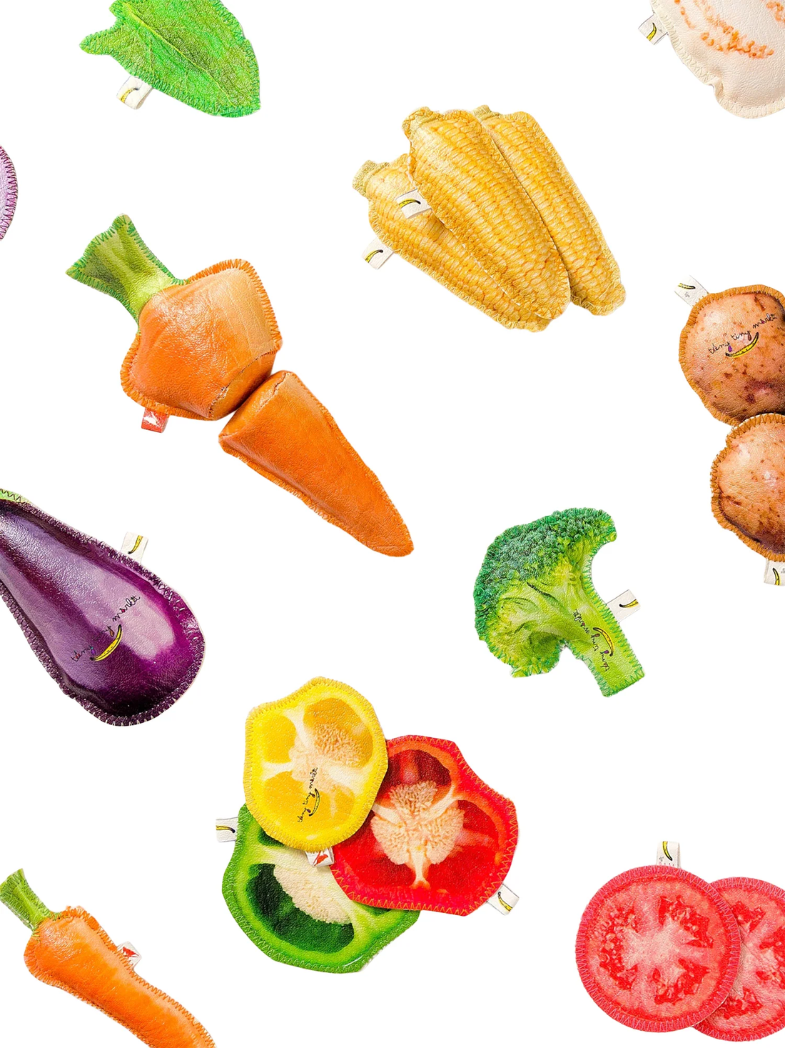 teeny tiny market Eat Your Veggies Set