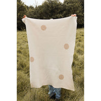 Hvid Off White/Sand Edie Blanket