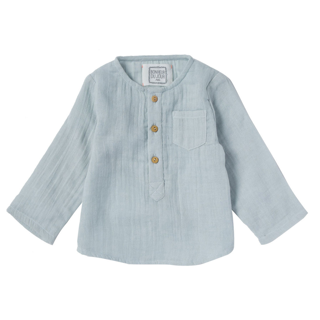 Bonheur du Jour Ice Blue Elliot Shirt