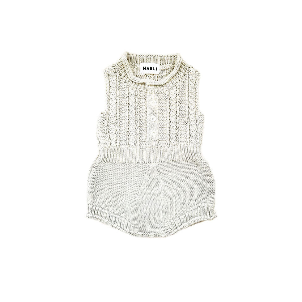 Mabli Ecru Eliis Romper