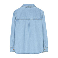 Finger in the Nose Enara Bleached Blue Long Sleeve Shirt