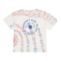 The New Society Fog Tie Dye Enrico Tee