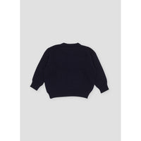 The New Society Navy Enzo Sweater