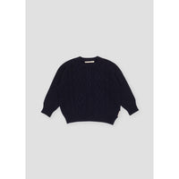 The New Society Navy Enzo Sweater