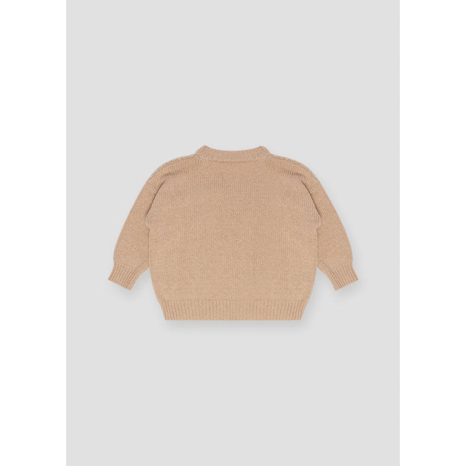 The New Society Sand Enzo Sweater