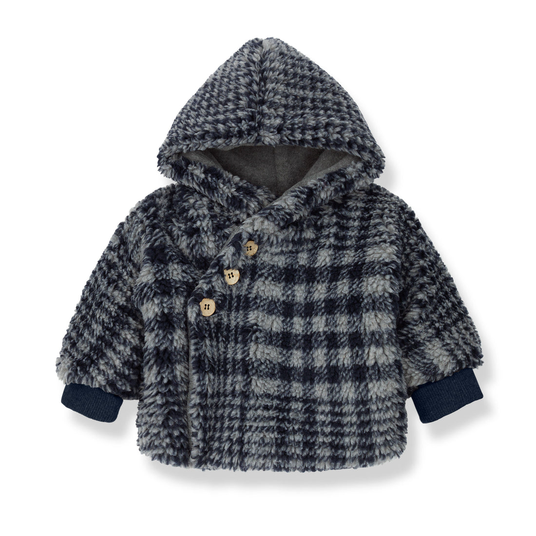 1+ In The Family Navy Ethan Coat