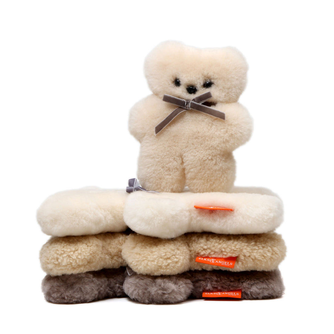 Elks and Angels Latte Little Cuddle Bear