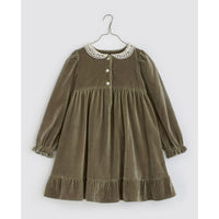 Little Cotton Clothes Artichoke Velvet Elvie Dress
