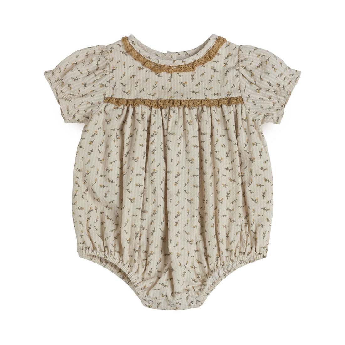 Little Cotton Clothes Basket Floral Emilie Romper