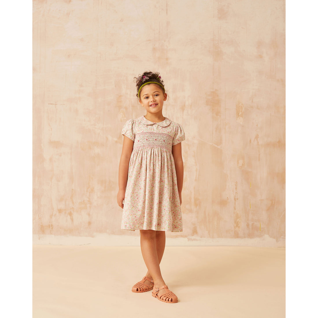 Question Everything Pale Pink Liberty Emmie Dress
