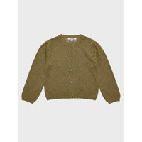 Louisiella Bellute Knit Cardigan- Olive