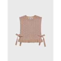 Louisiella Davian Knit Vest- Pink