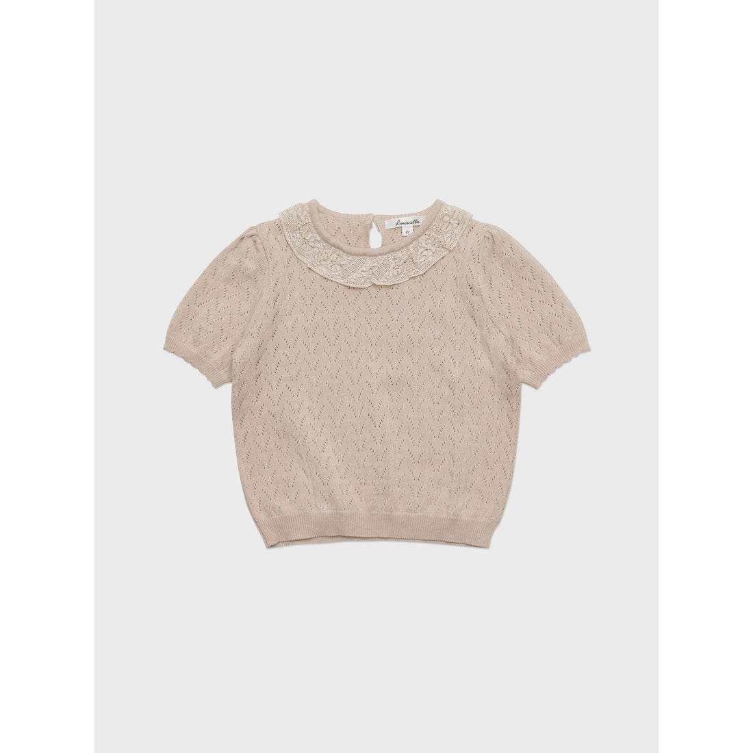 Louisiella Novella Pullover-  Pink Beige