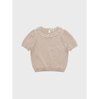 Louisiella Novella Pullover-  Pink Beige