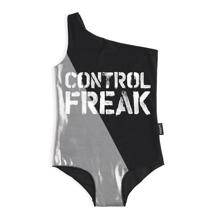 NUNUNU Met Grey/Black Cf Swimsuit