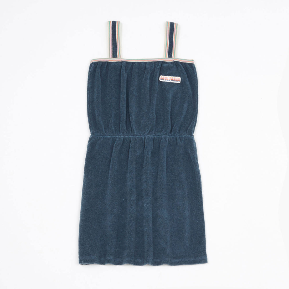 Hundred Pieces Marled Blue Coolifornia Terry Dress