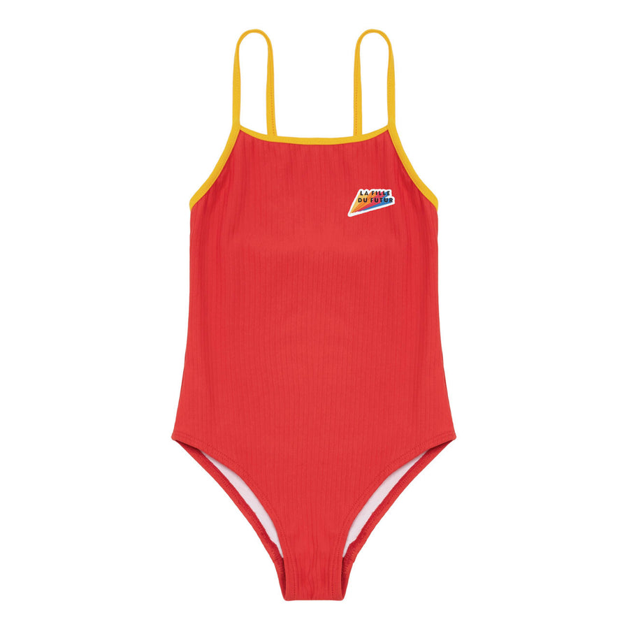 Hundred Pieces Red Fille du Futur Swimsuit