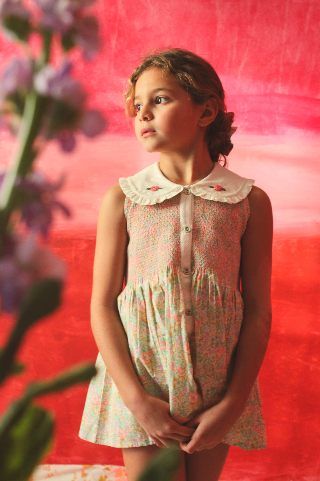 Bonjour Diary Pastel Garden Ibiza Sleeveless Top