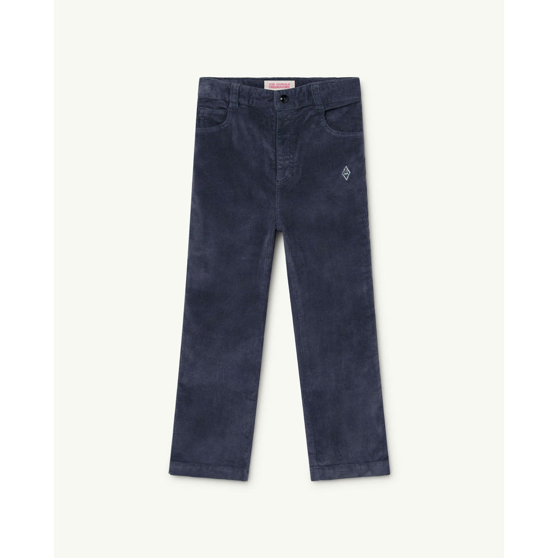 The Animals Observatory Deep Blue Logo Porcupine Trousers