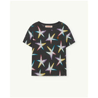 The Animals Observatory Black White Stars Rooster T-Shirt