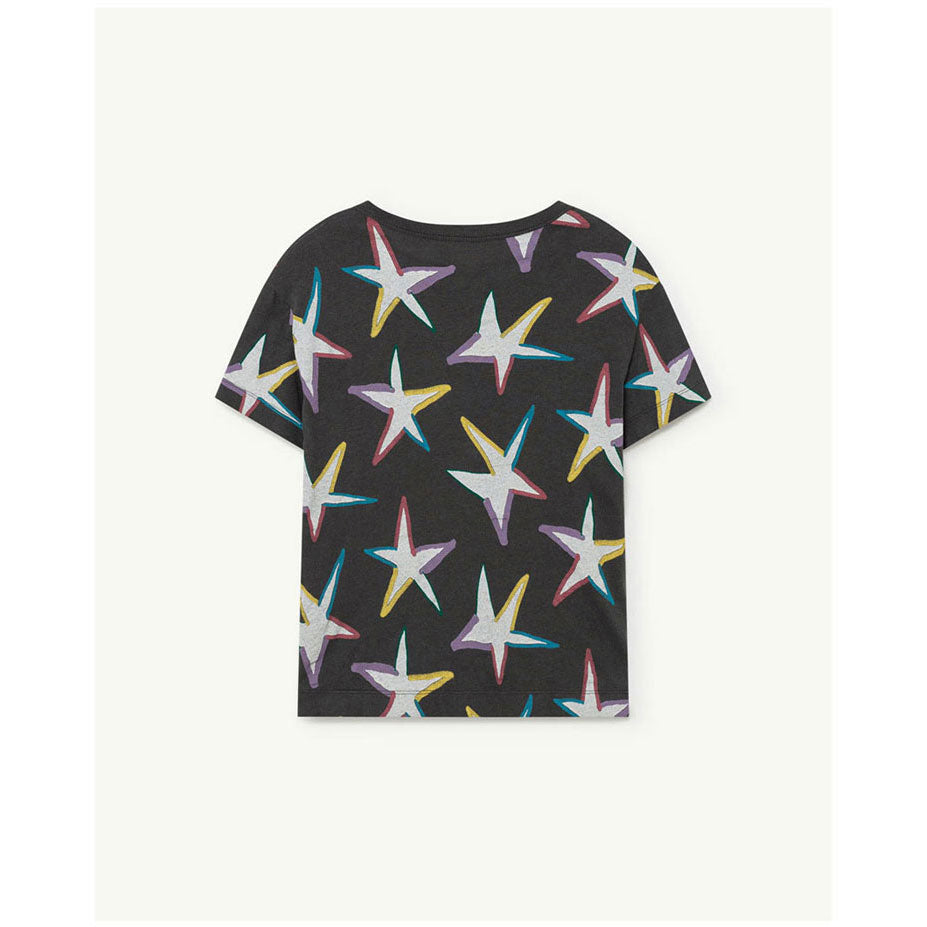 The Animals Observatory Black White Stars Rooster T-Shirt
