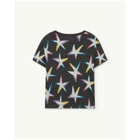 The Animals Observatory Black White Stars Rooster T-Shirt