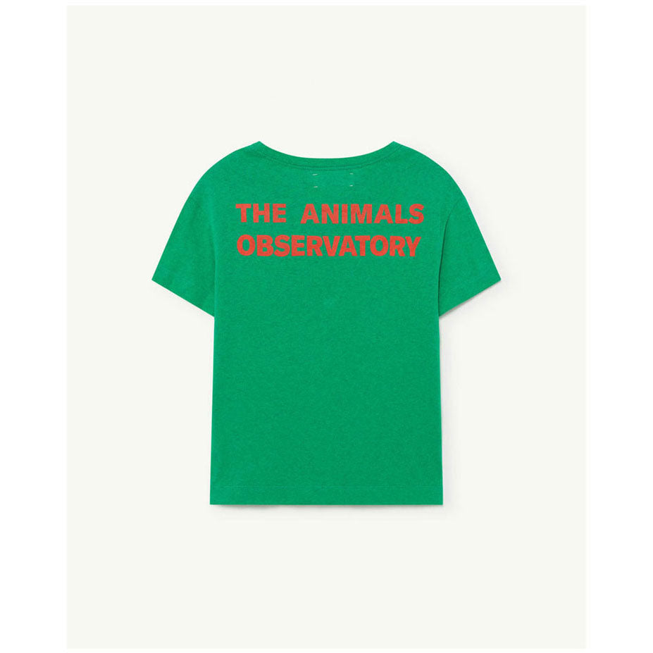 The Animals Observatory Green Clown Rooster T-Shirt