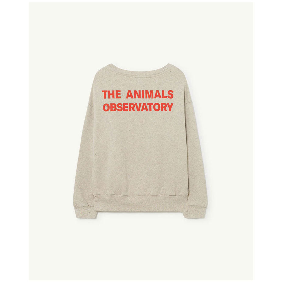 The Animals Observatory White Clown Bear Sweatshirt