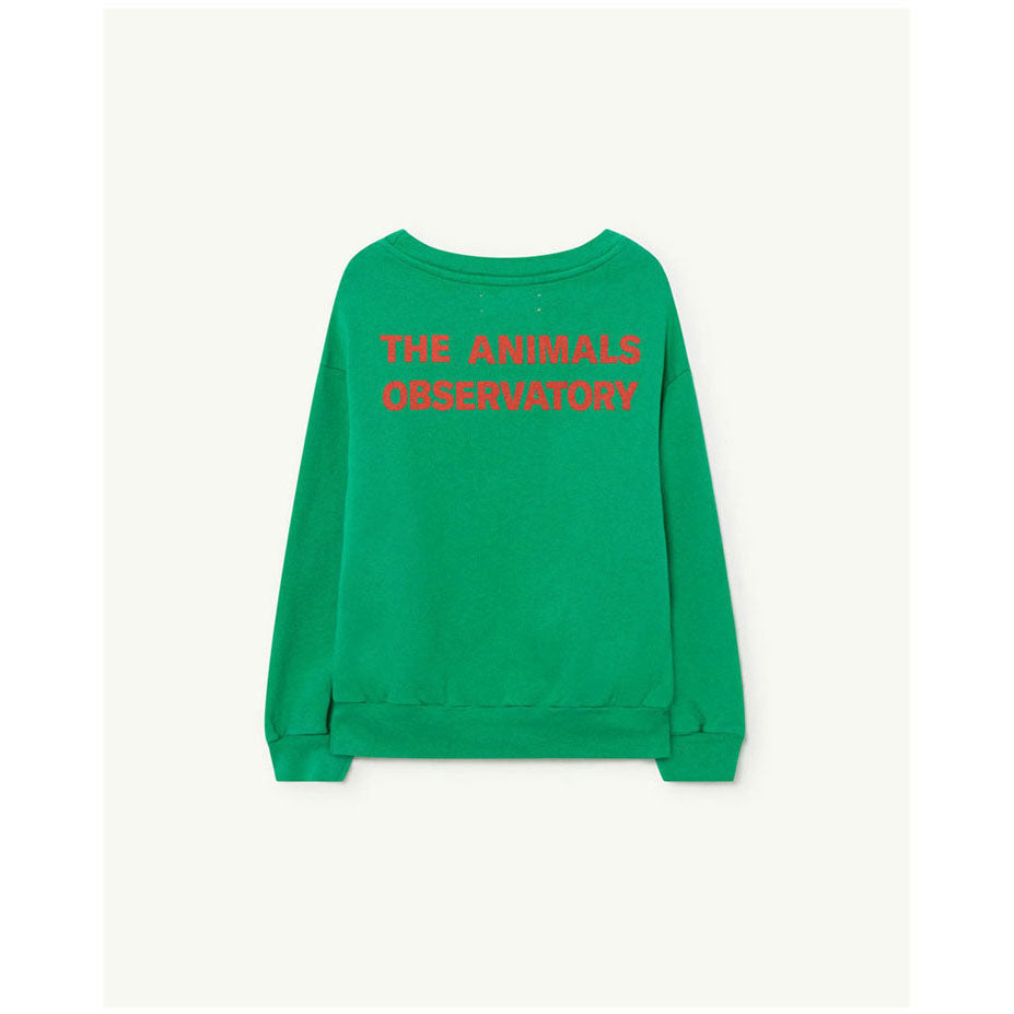 The Animals Observatory Green Clown Bear Sweatshirt