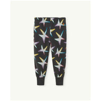 The Animals Observatory Black White Star Panther Pants