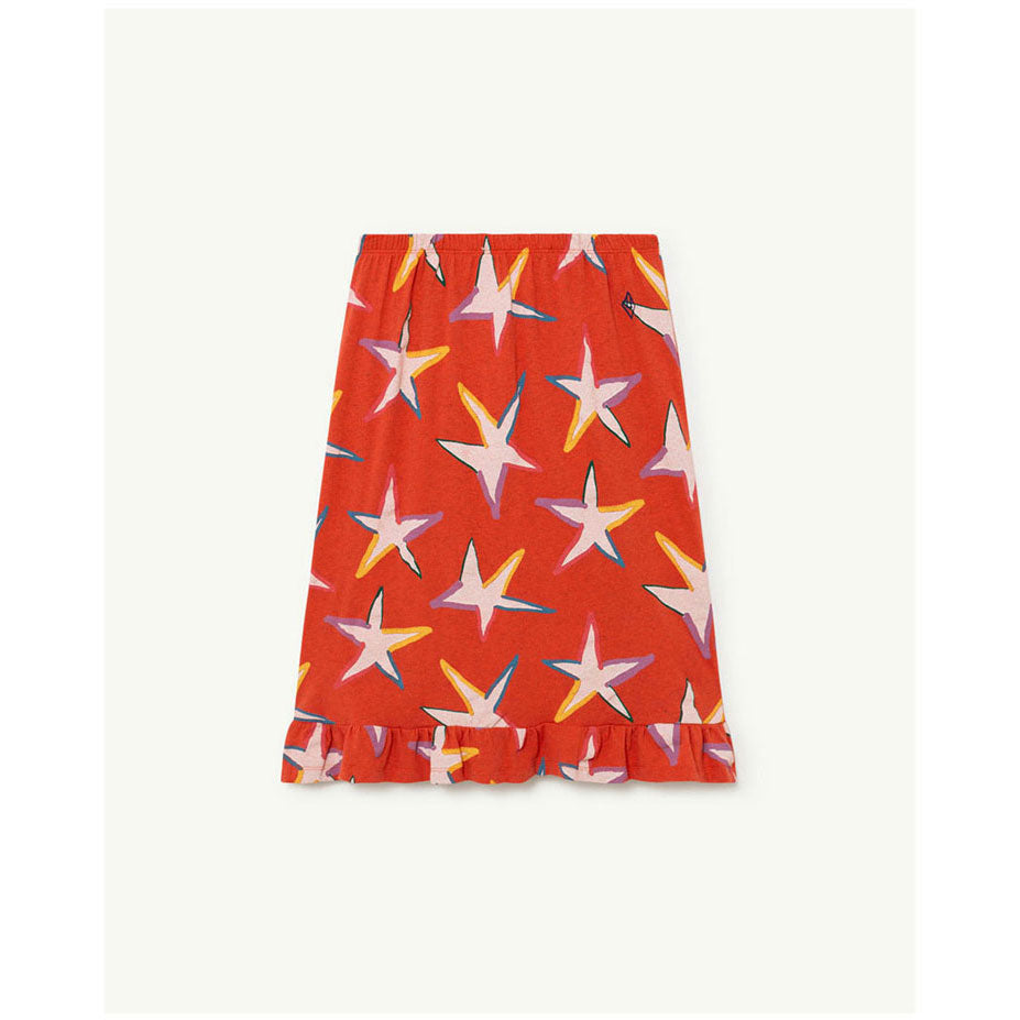 The Animals Observatory Red White Stars Sparrow Skirt