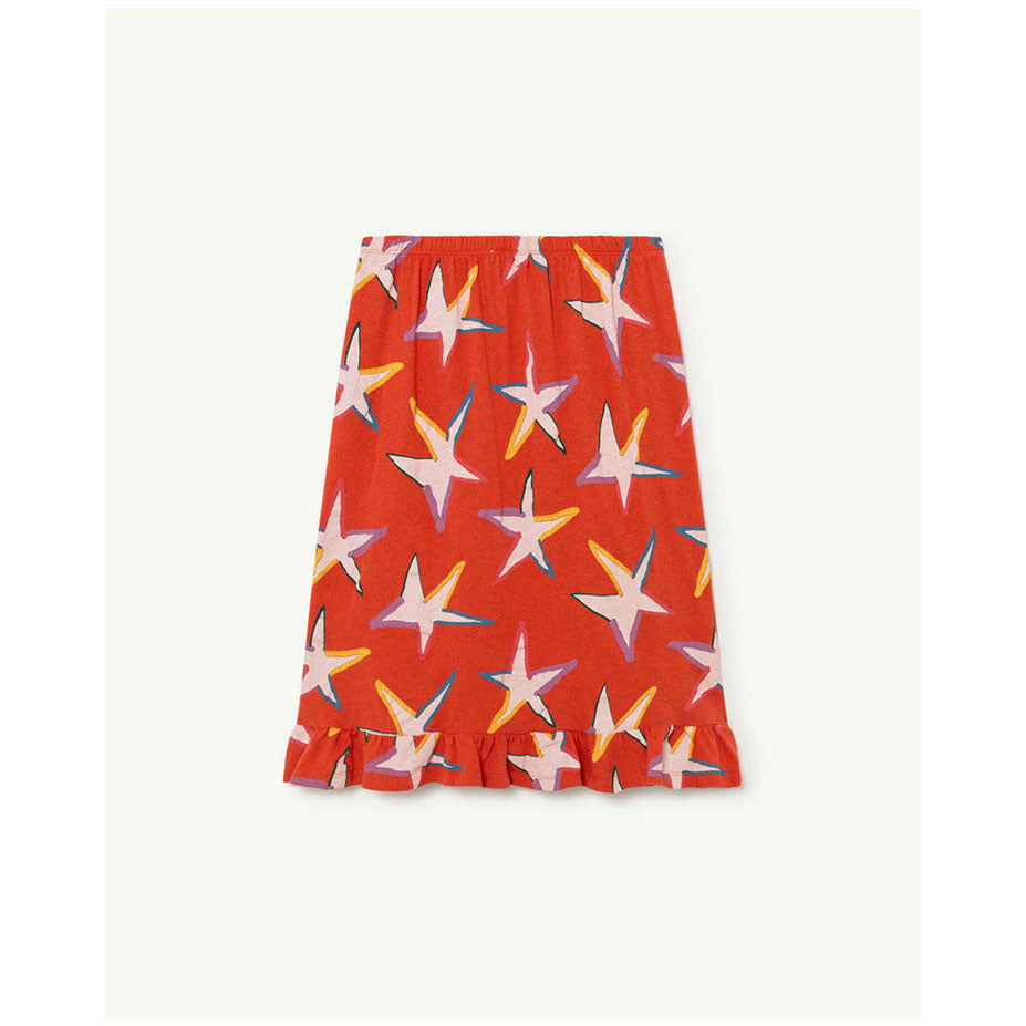 The Animals Observatory Red White Stars Sparrow Skirt