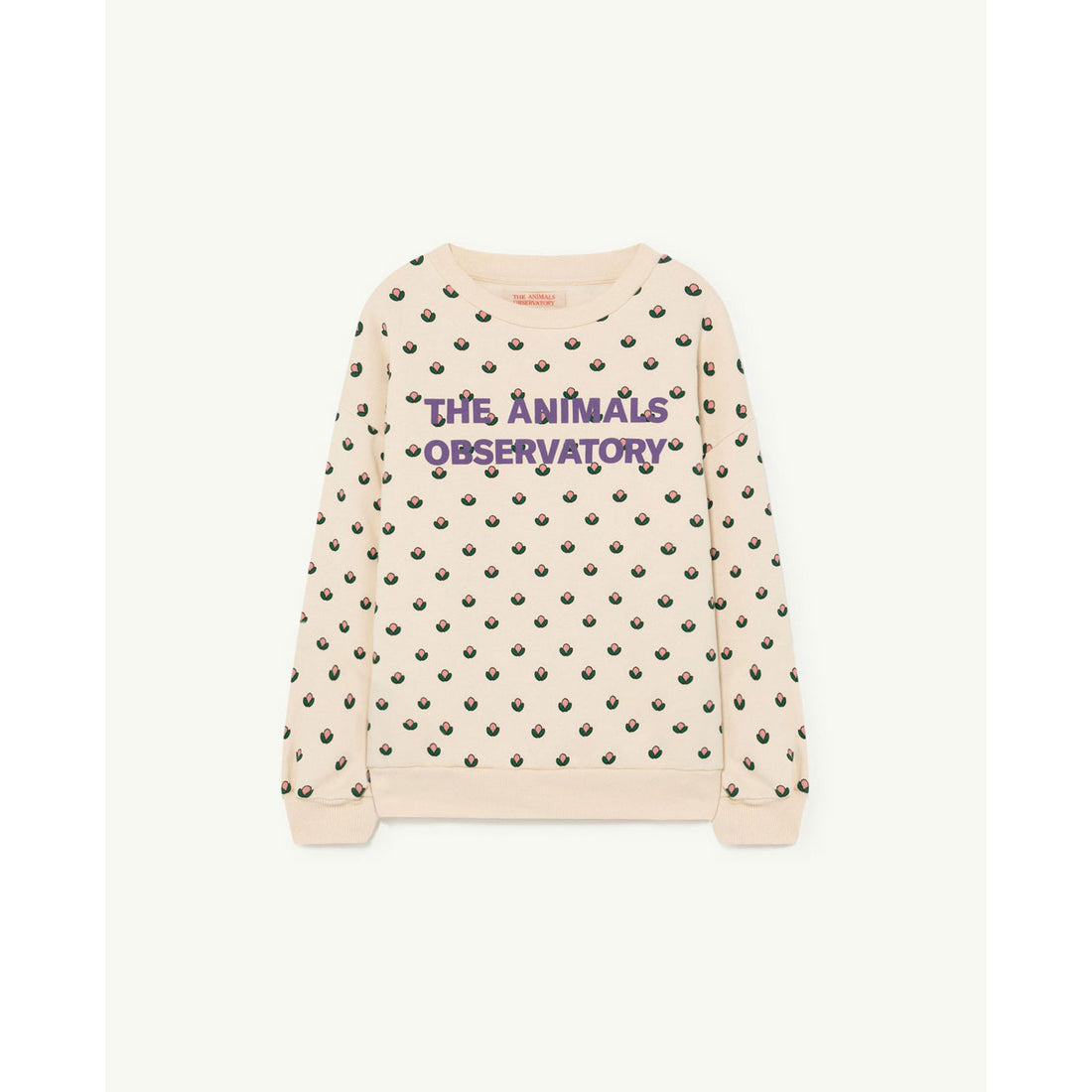 The Animals Observatory Pink Flow Bear Kids Sweatshirt